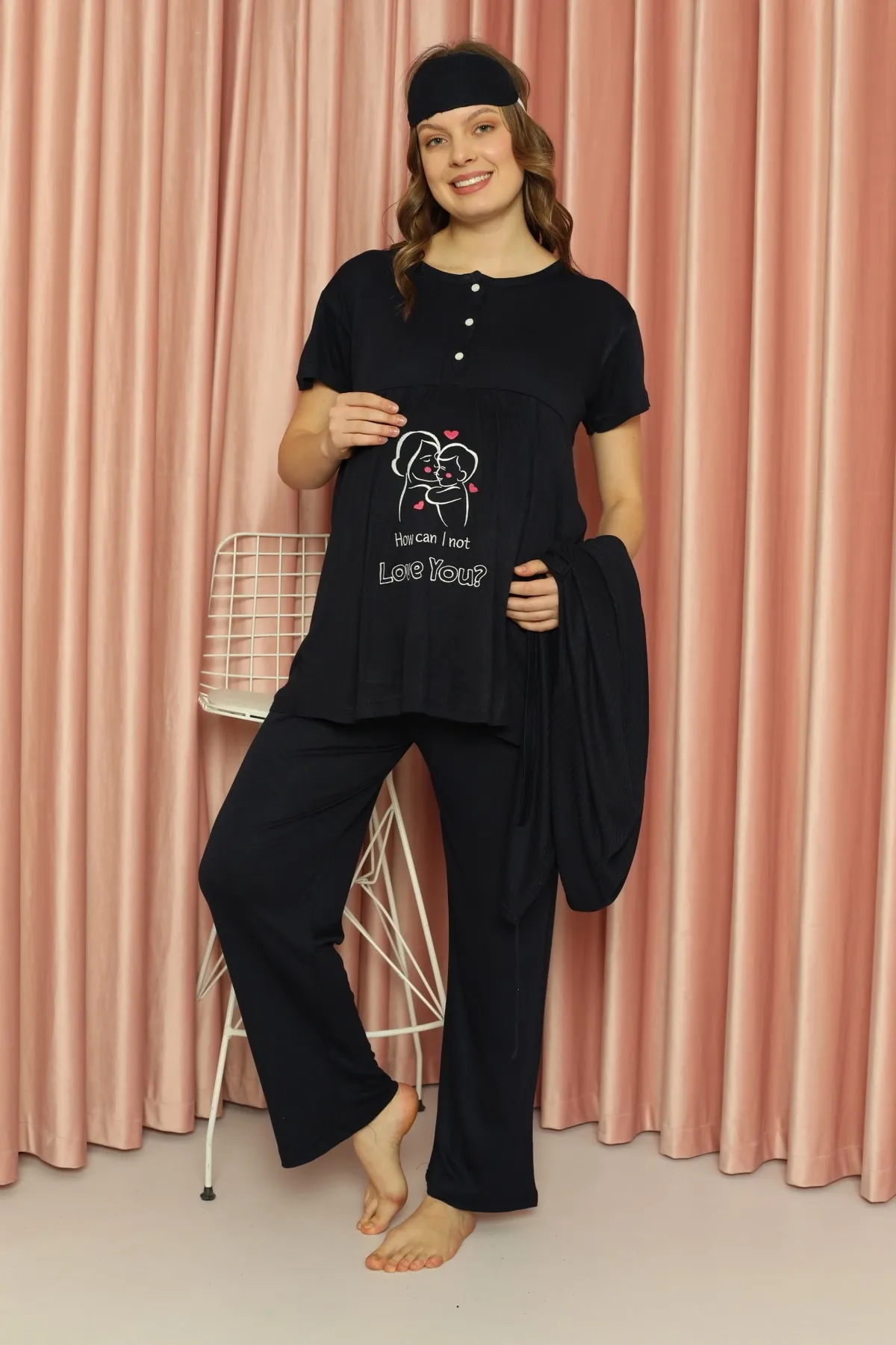 ELİZ HOMEWEAR  Umstandspyjama-Set