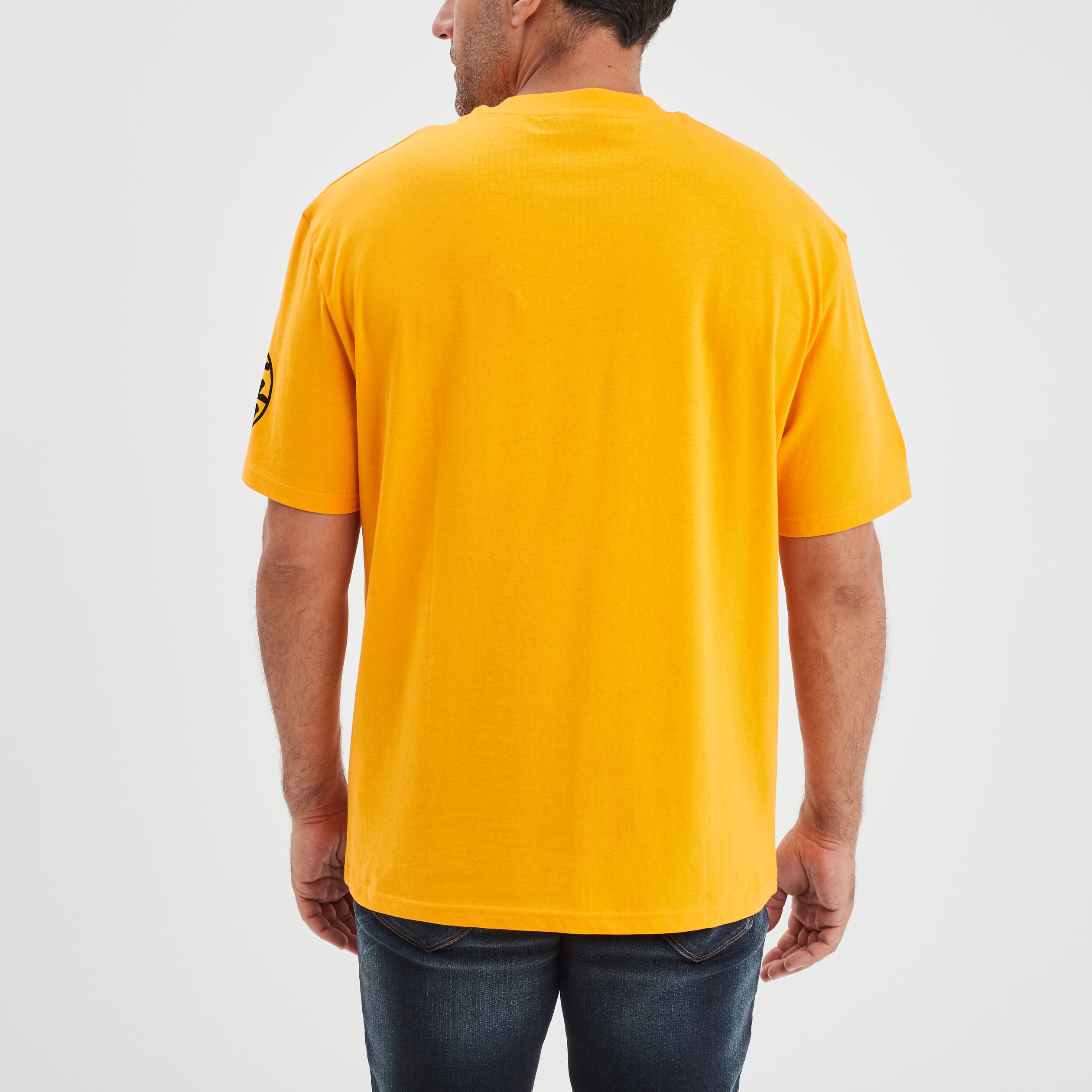 T-shirt col rond coton Dragon Ball Z orange foncé homme | La Halle