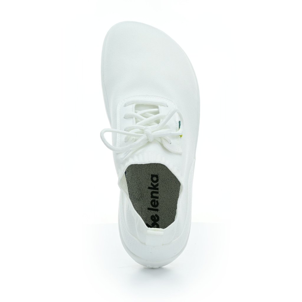 Be Lenka Stride All White Barfußschuh