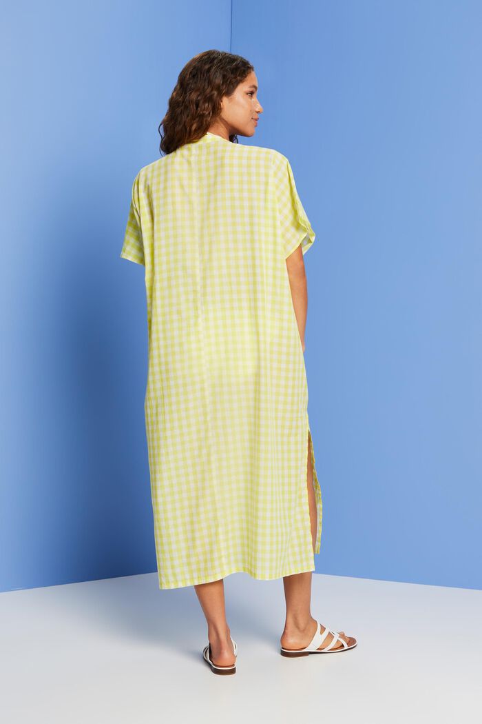 Kaftan-Strandkleid, 100 % Baumwolle