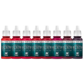 Model Color Set Fantasy - Pro Crimson Red (8)