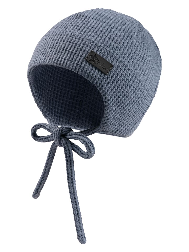 Sterntaler Bindemütze in Blau günstig kaufen
