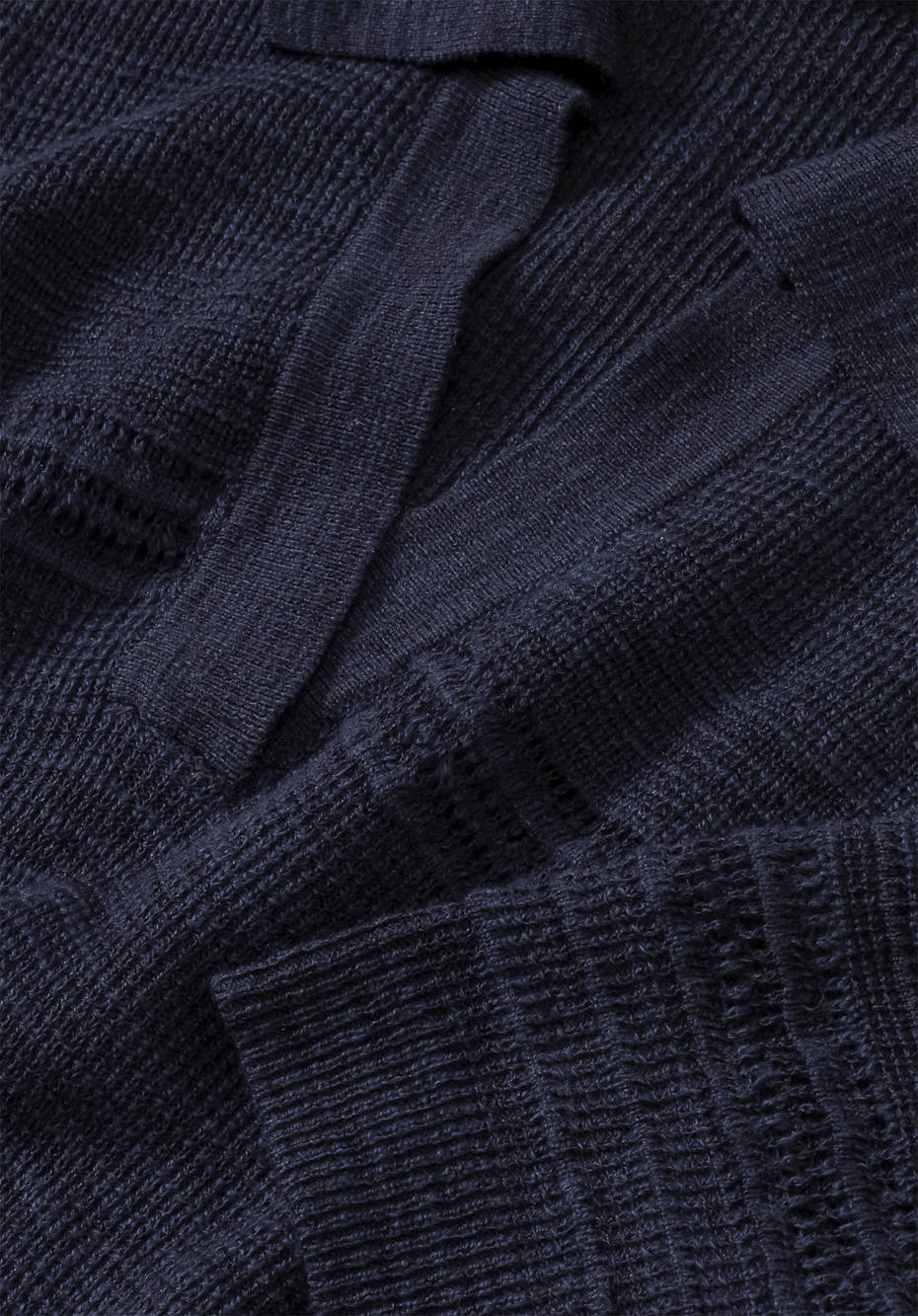 Strickkleid aus Leinen mit Bio-Baumwolle