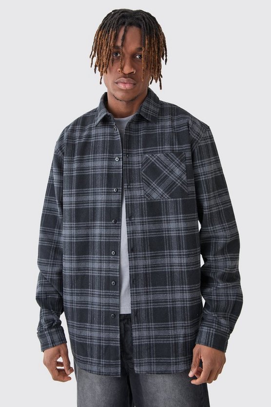 Tall Oversize Karohemd