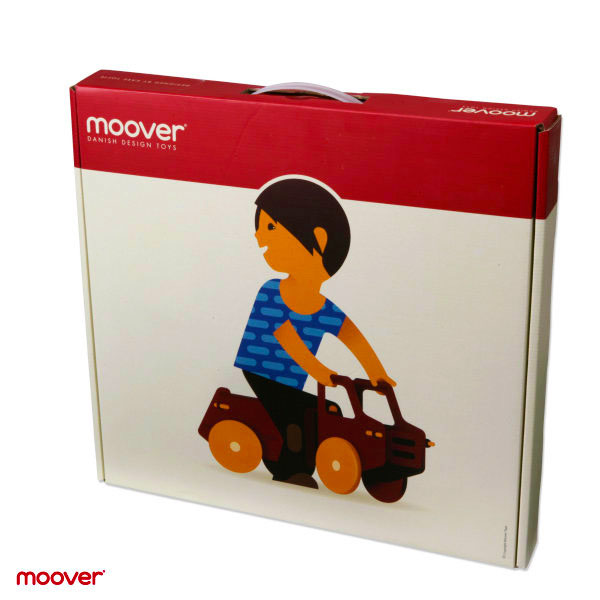 MOOVER Toys Junior Truck (rot) / dump truck (red)