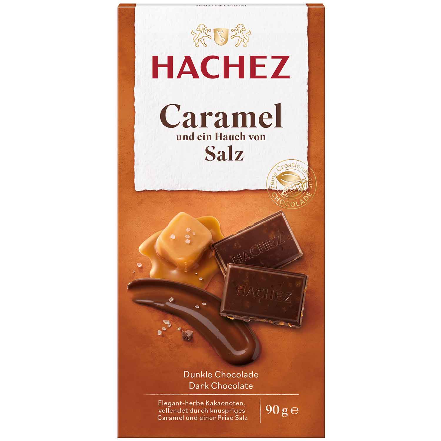 Hachez Caramel und ein Hauch von Salz 90g