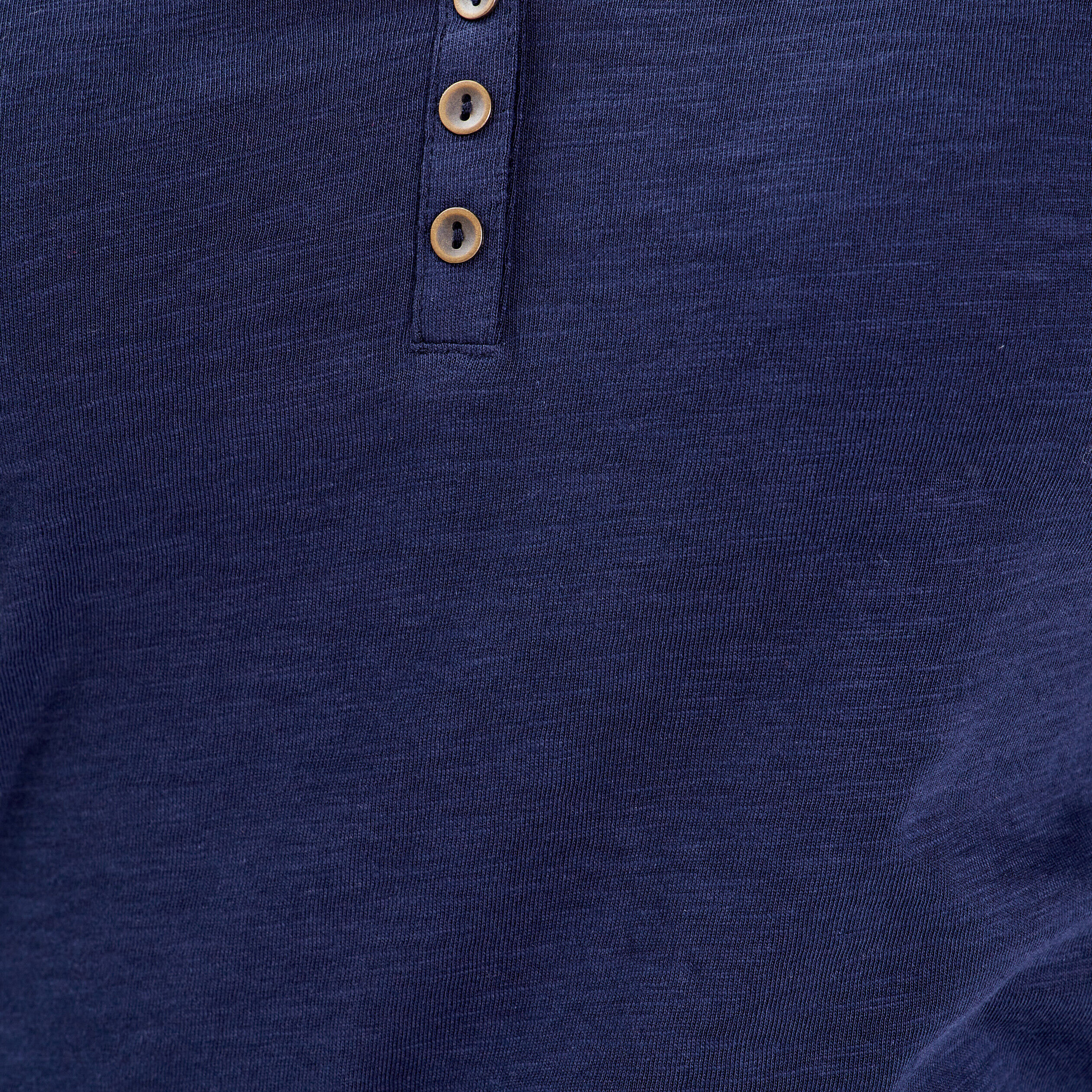 T-shirt manches longues bleu marine femme | Cache Cache
