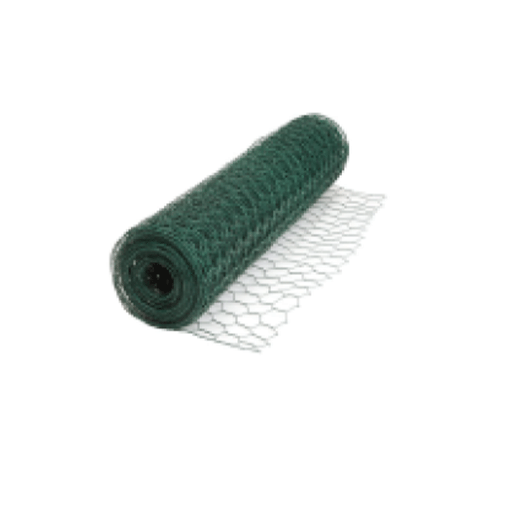 Powertec Garden HC Home & Living Drahtgitter PVC-ummantelt, HEXAGONAL ca. 10 x 0,5 m