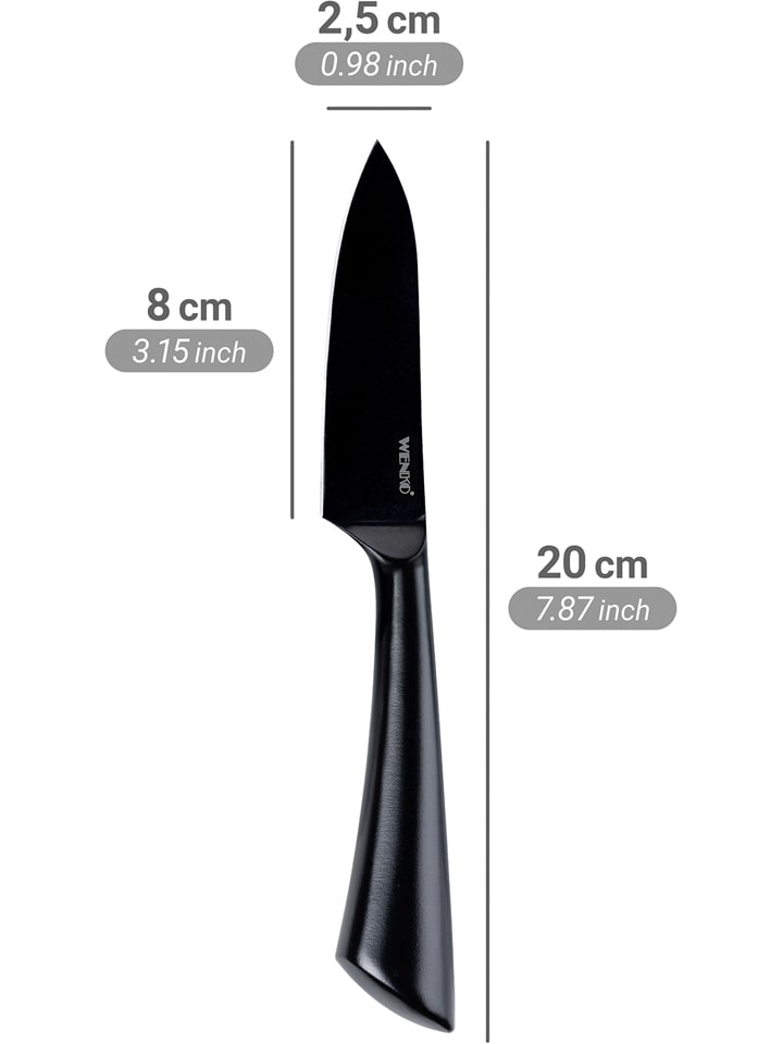 Wenko Schälmesser ''Ace'' in Schwarz - (L)20 cm günstig kaufen onesize