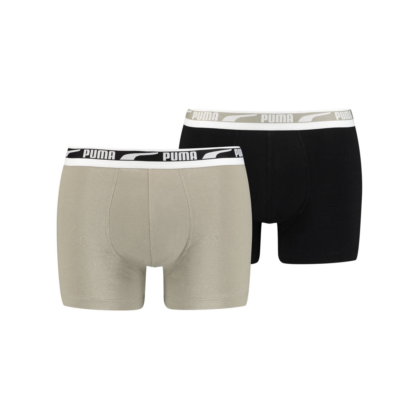 PUMA Multi Logo Boxer 2er Pack Beige F004