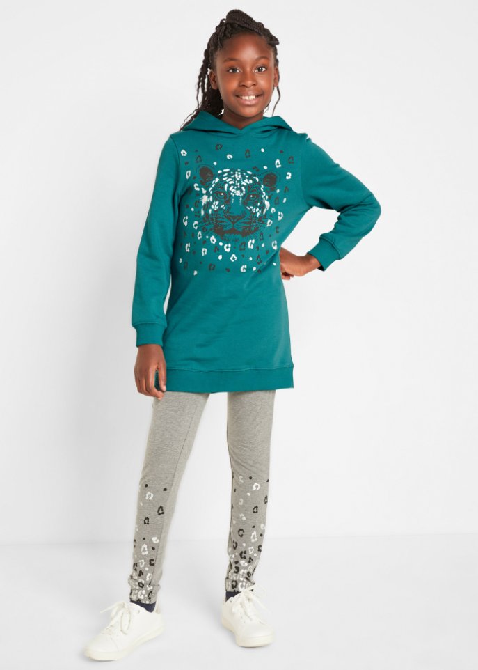 Mädchen Sweatshirt und Leggings (2-tlg.Set) Bio-Baumwolle
