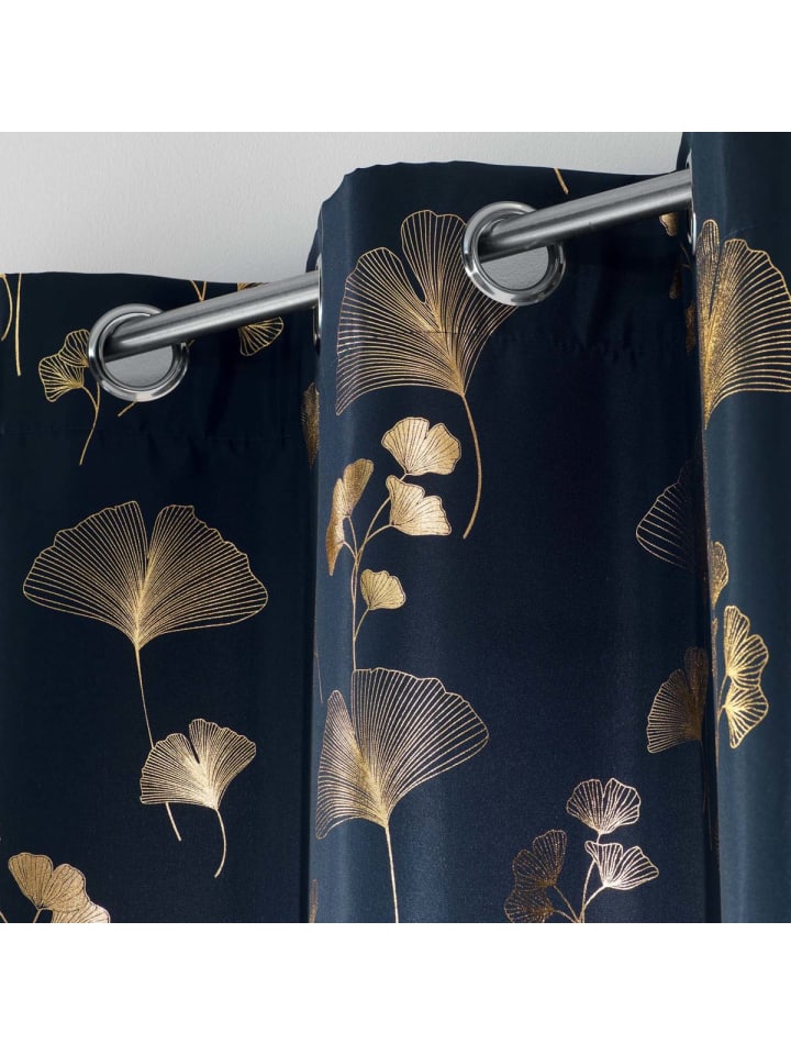 Douceur d’Intérieur Vorhang in marineblau günstig kaufen onesize