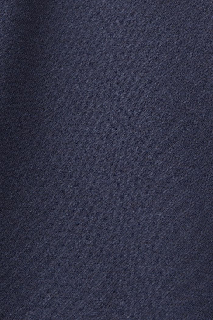 Mantel aus Doubleface-Jersey