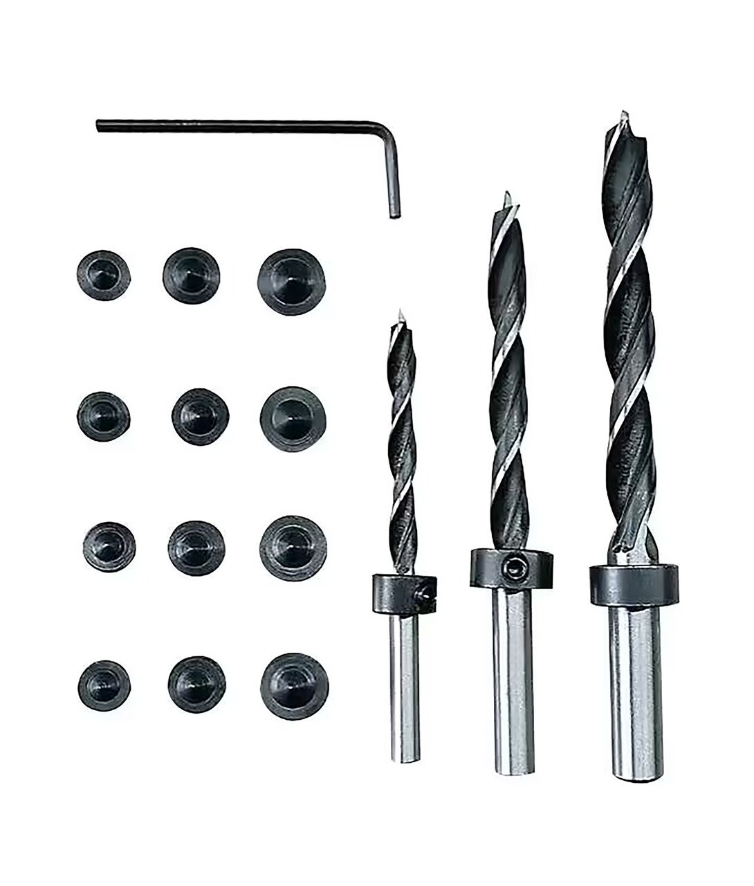 Kraft Werkzeuge Bohrer-Set / Markierungshilfen