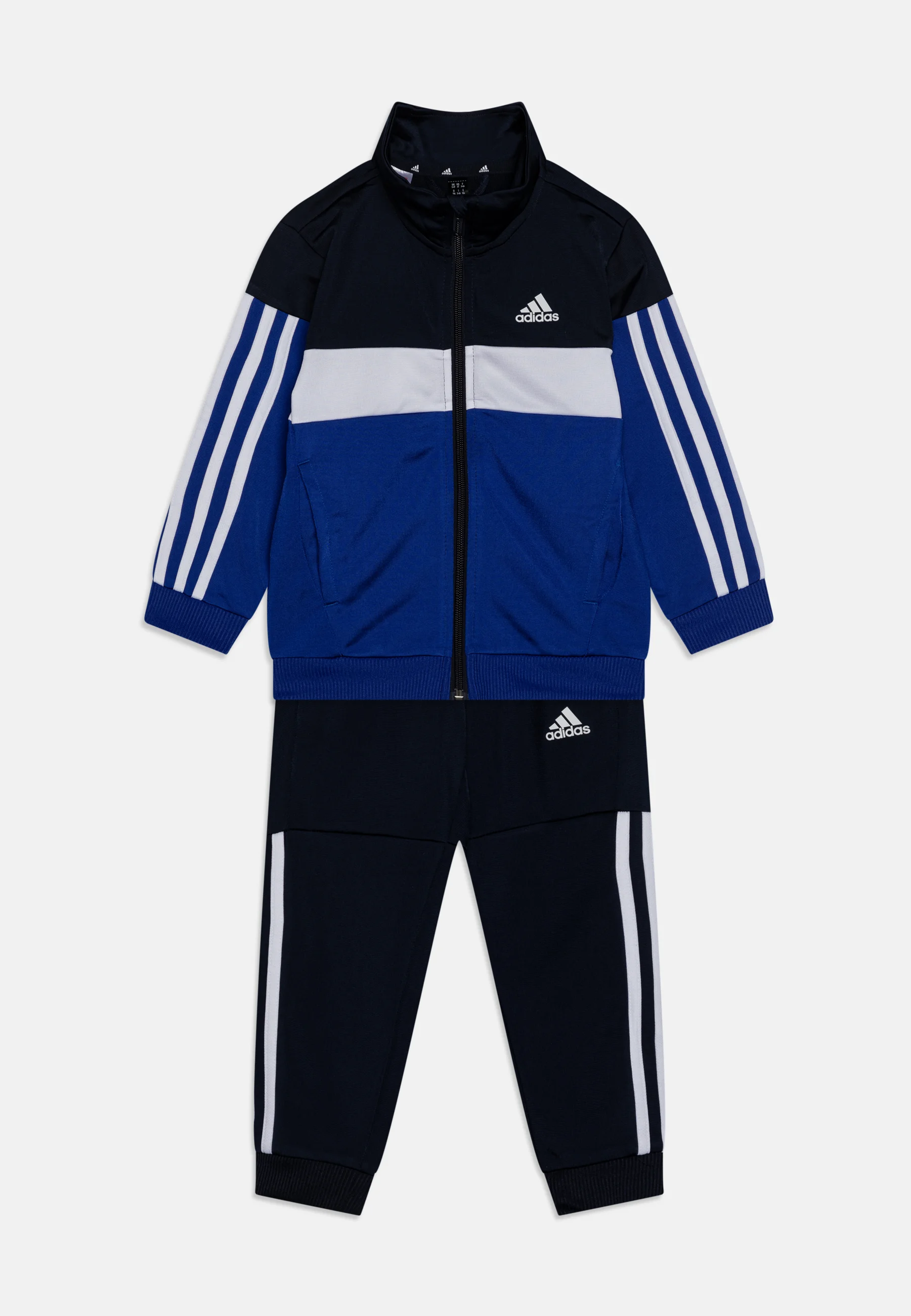 adidas Performance TIBERIO 3-STRIPES COLORBLOCK SHINY NIÑO - Chándal
