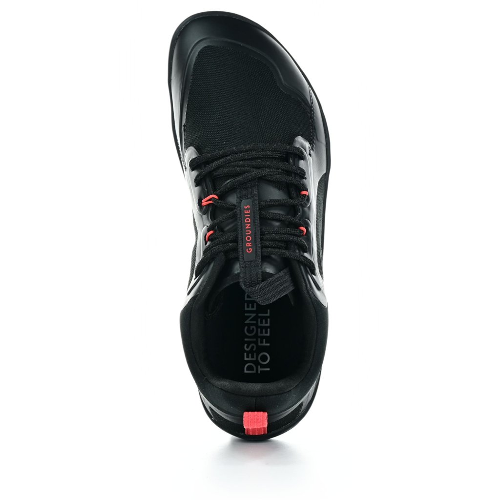 Groundies All Terrain Low Black M Barfußschuhe