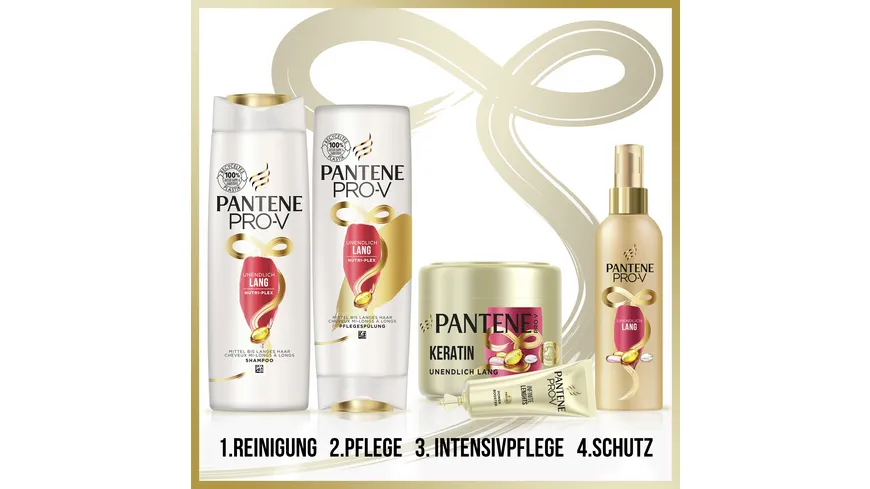 Pantene PRO-V Unendlich Lang Keratin Haarmaske 300 ml
