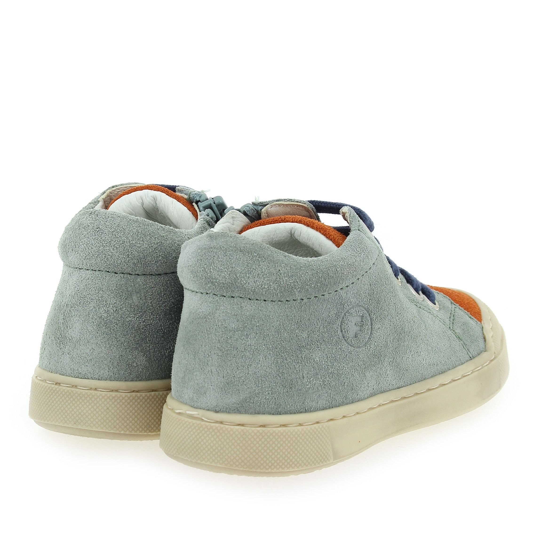 Naturino  SNOPES ZIP SUEDE - Gris Rouille