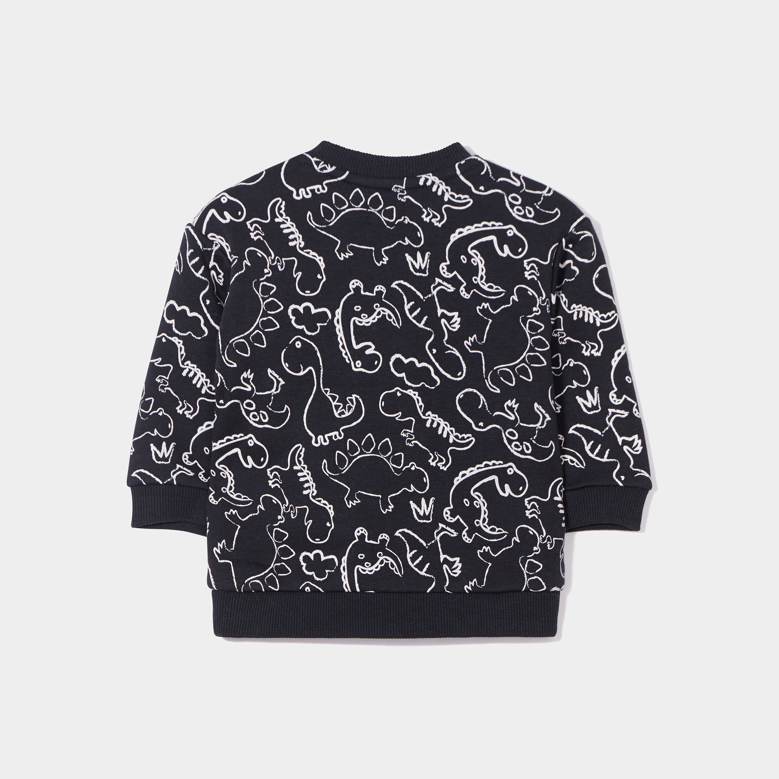 Ensemble sweat et pantalon gris foncé bébé garçon | La Halle