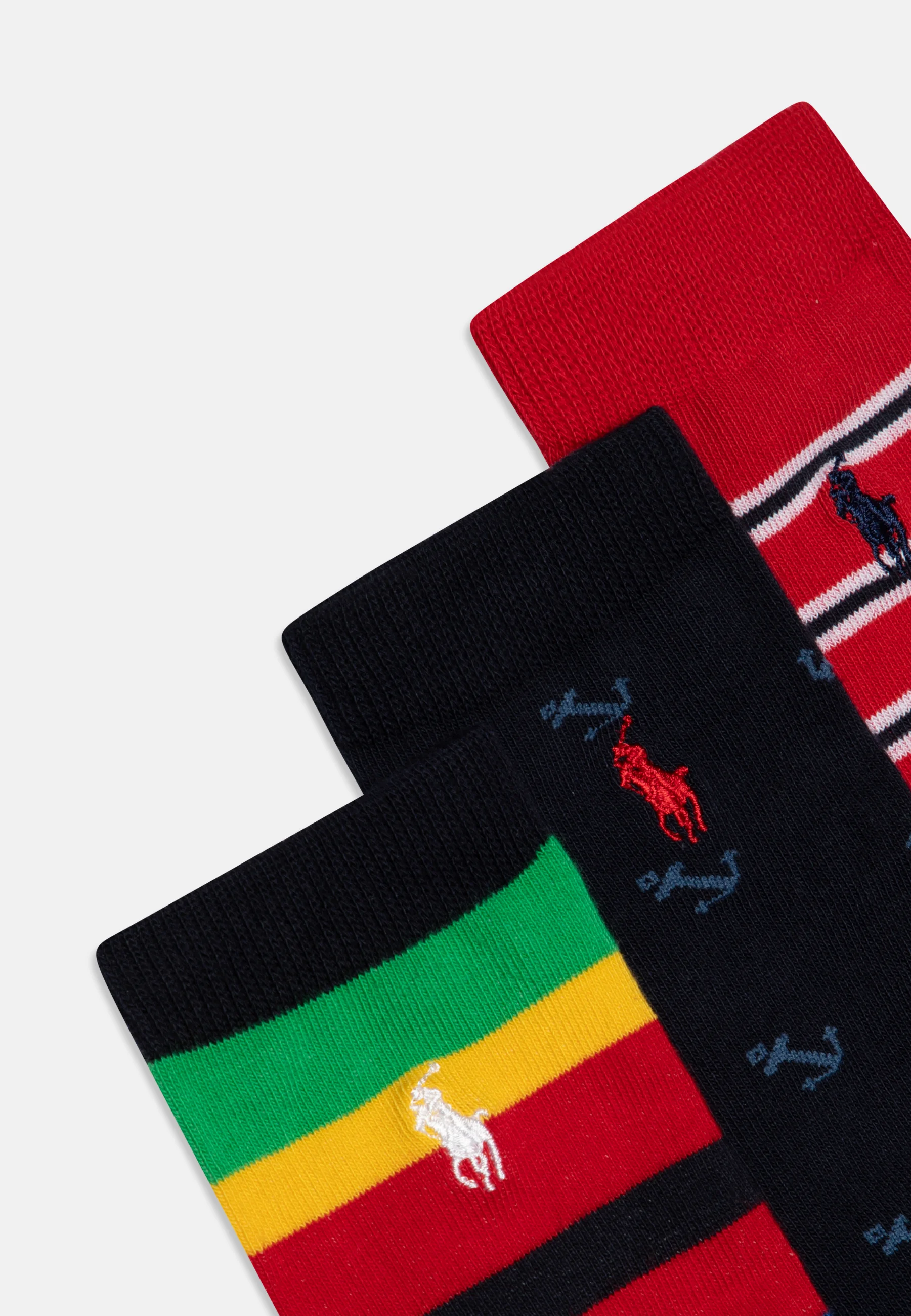 Calcetines Polo Ralph Lauren American Crew Unisex Pack de 3