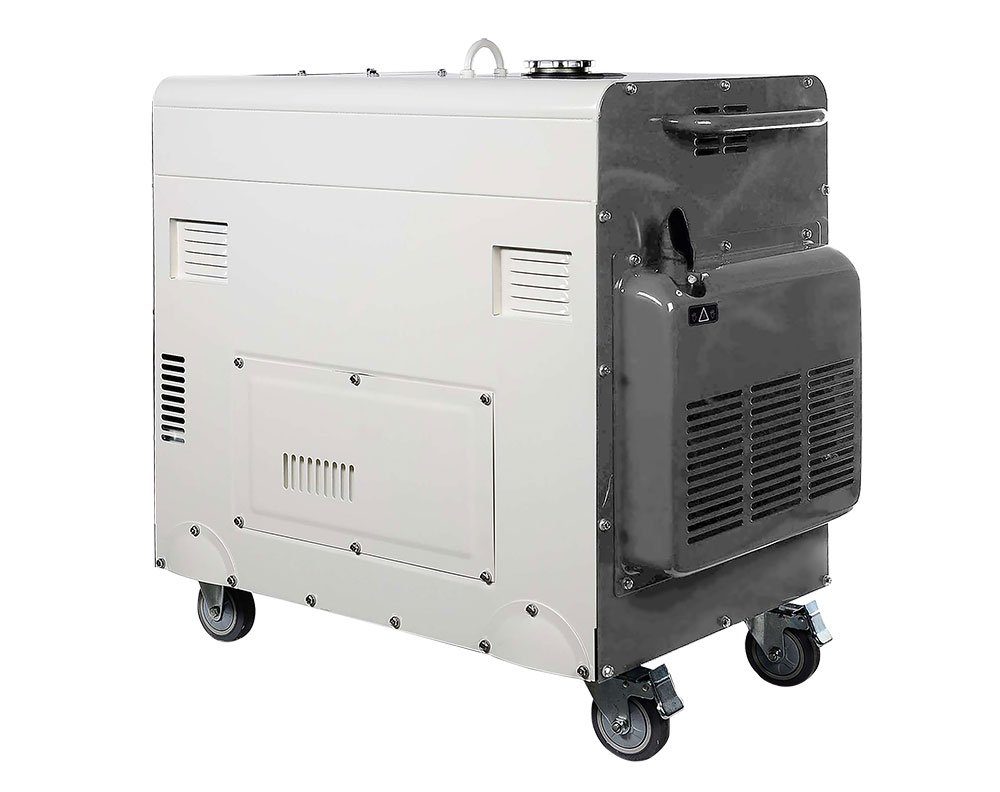 Könner & Söhnen Stromerzeuger KS 9200HDES-1/3 ATSR, 7,50 in kW, (18PS 4-Takt Dieselmotor, E-Start, Vorwärmer, 1-tlg., LED-Anzeige, Kupfer, Lärmarm, 7500/6400 Watt), 1x16A (400V)/ 1x32A (230V), für privaten und gewerblichen Gebrauch
