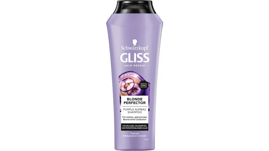 GLISS Blonde Perfector Purple Aufbau Shampoo 250 ml