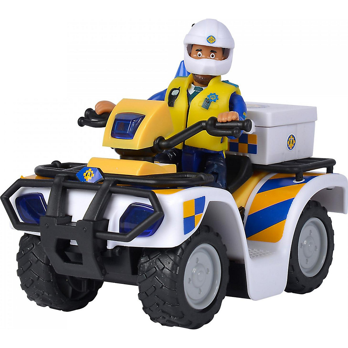 Feuerwehrmann Sam Polizei Quad mit Figur
