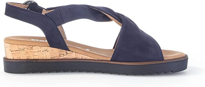 GABOR Komfort Sandalen blau