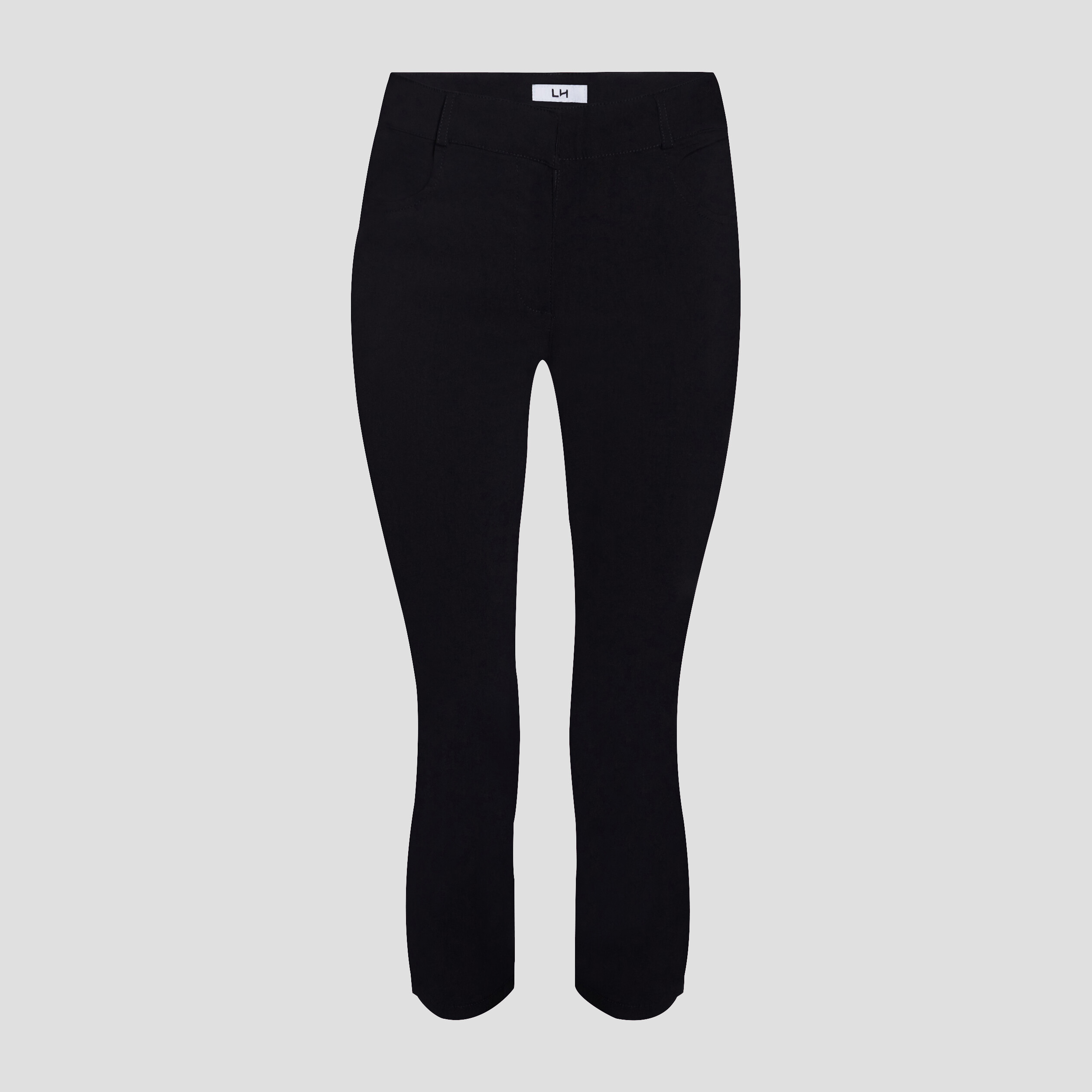 Pantacourt slim noir femme | La Halle