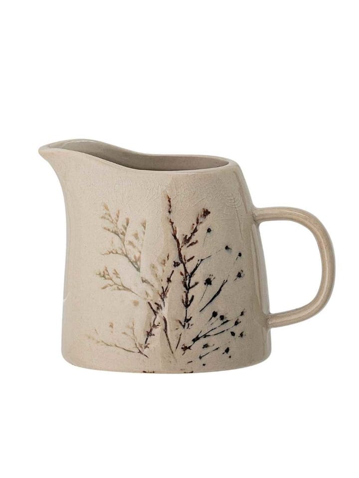 Bloomingville Milchkännchen BEA Natur mit Blumen 250 ml günstig kaufen onesize
