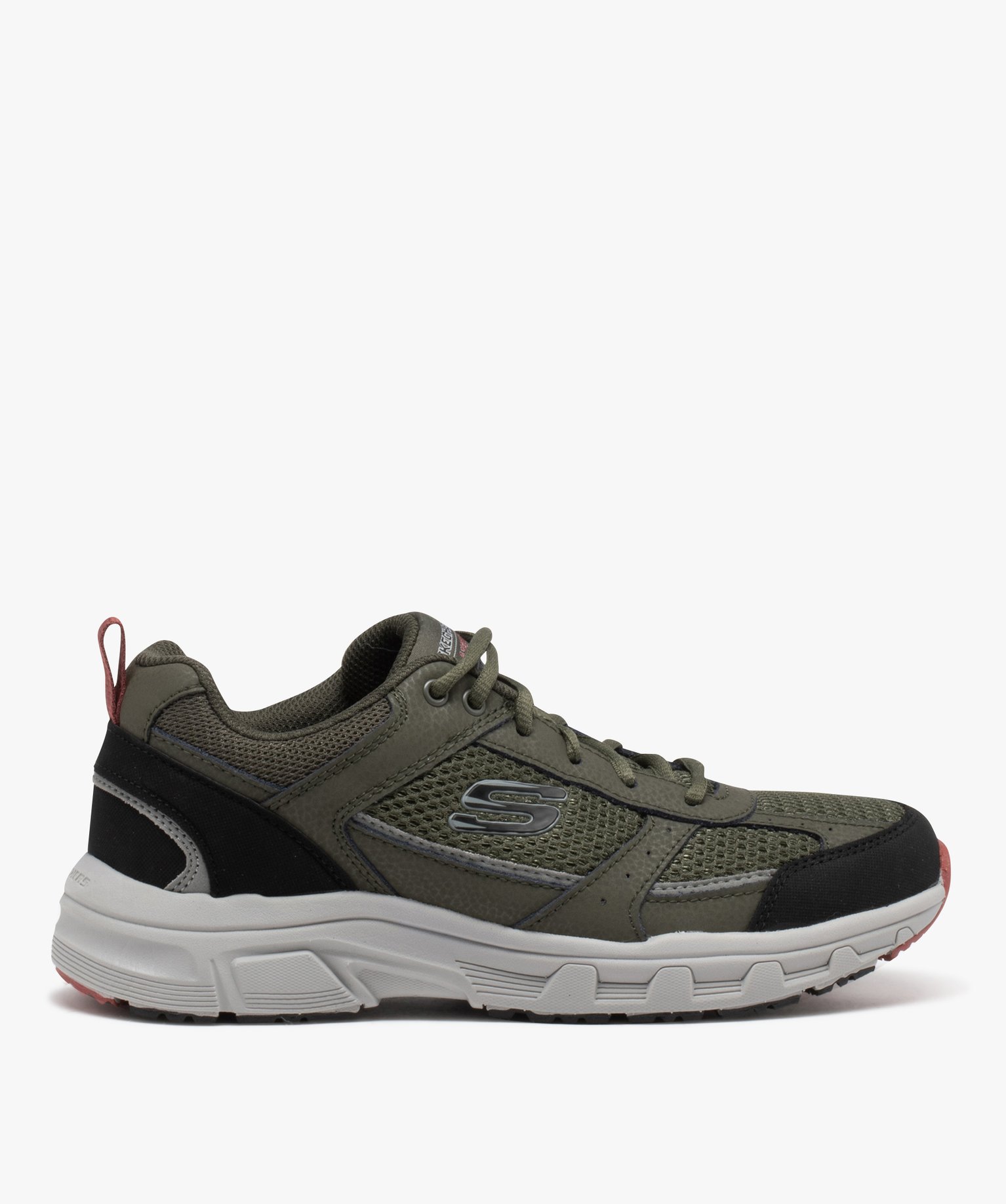 Baskets homme outdoor en mesh et à lacets - Skechers vert | GEMO