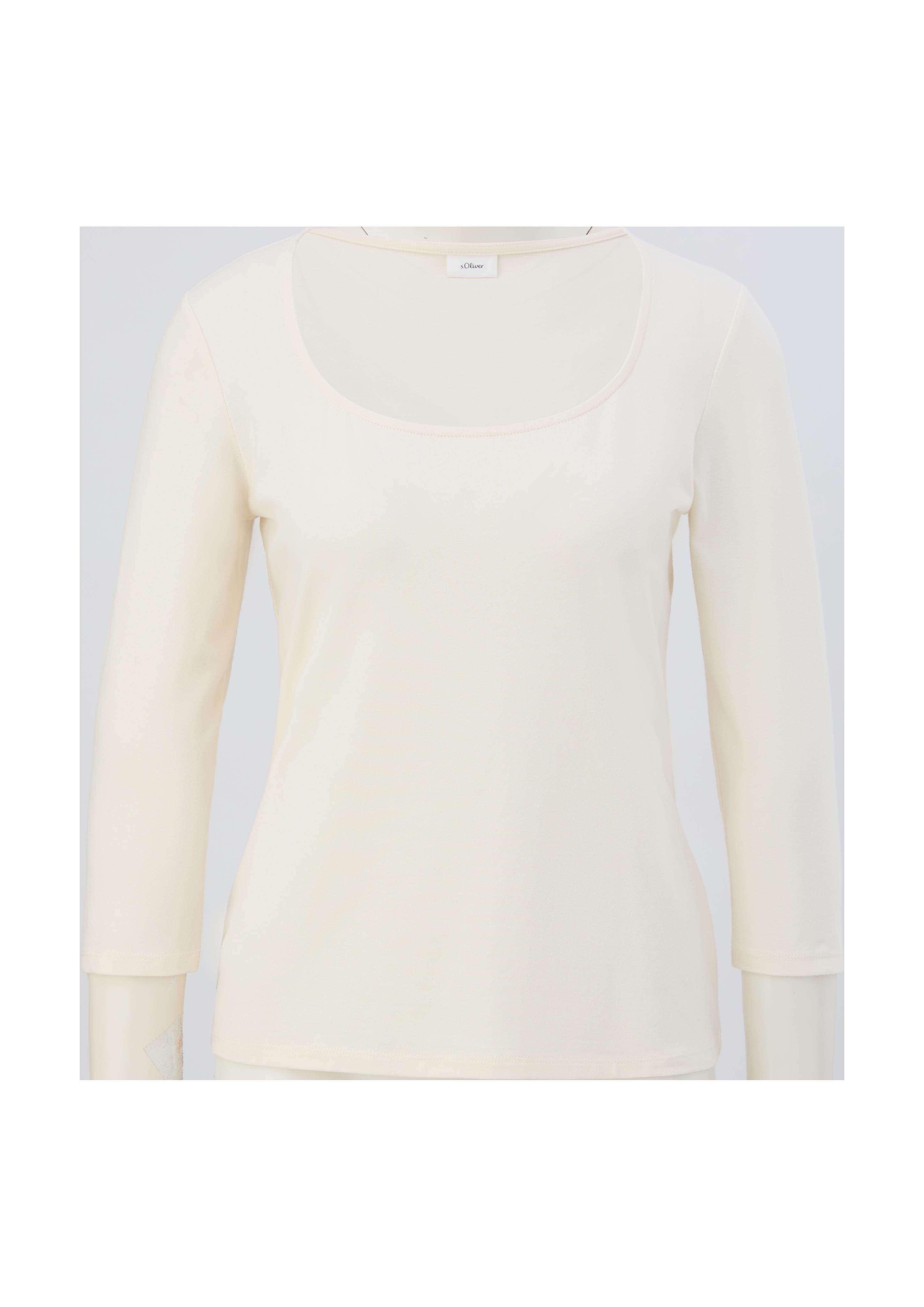 Longsleeve aus Baumwollstretch  2135502-0700