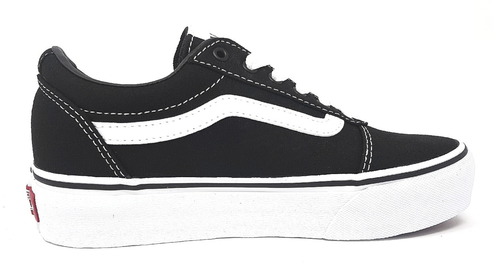 Vans Ward Platform VN0A4UUV1871 Schwarz 1871 Black/White
