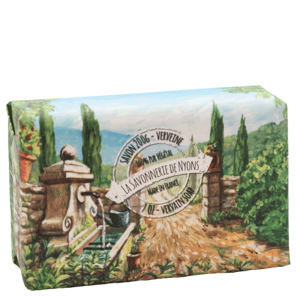 La savonnerie de nyons Savon Emballage Papier 200g Verveine Savon