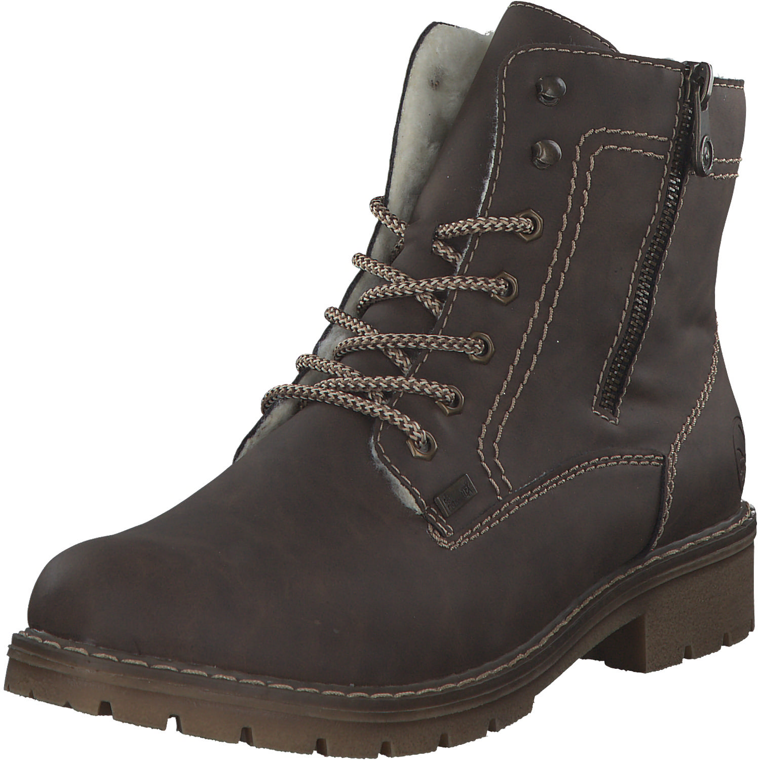 Rieker Y9134, Schnürstiefel, Damen, schoko