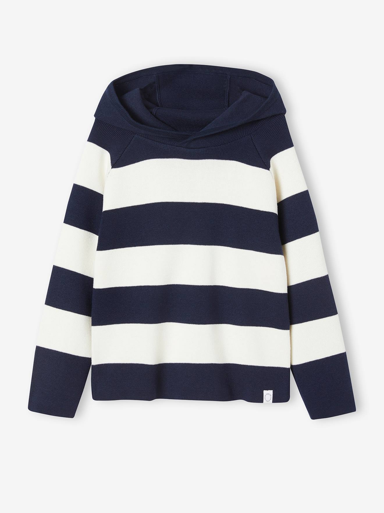 Vertbaudet Jungen Kapuzenpullover Oeko-Tex - marine