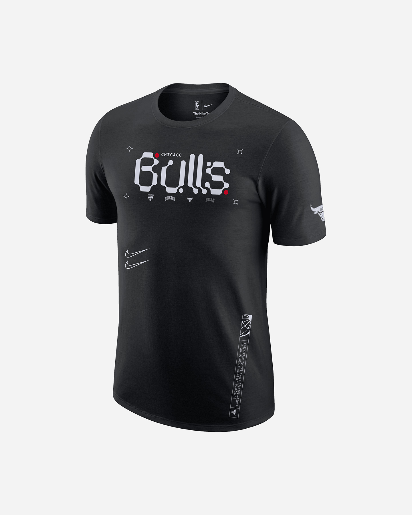 Abbigliamento Basket Nike Chicago Cts Atc Max90 M DX9980-010