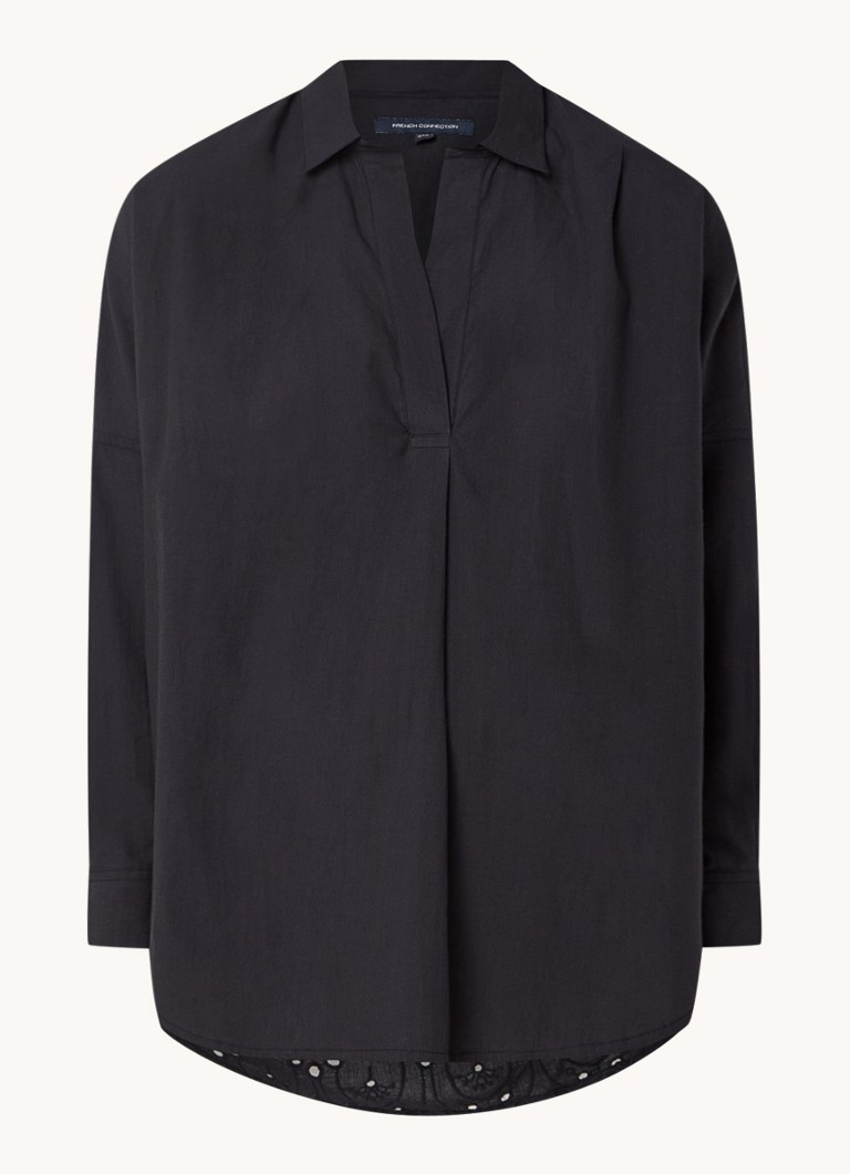 French Connection Appelona tunic with embroidery