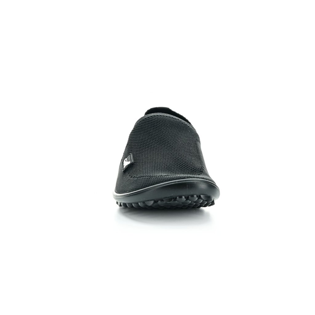 Leguano Score Black Slip On Barfußschuhe