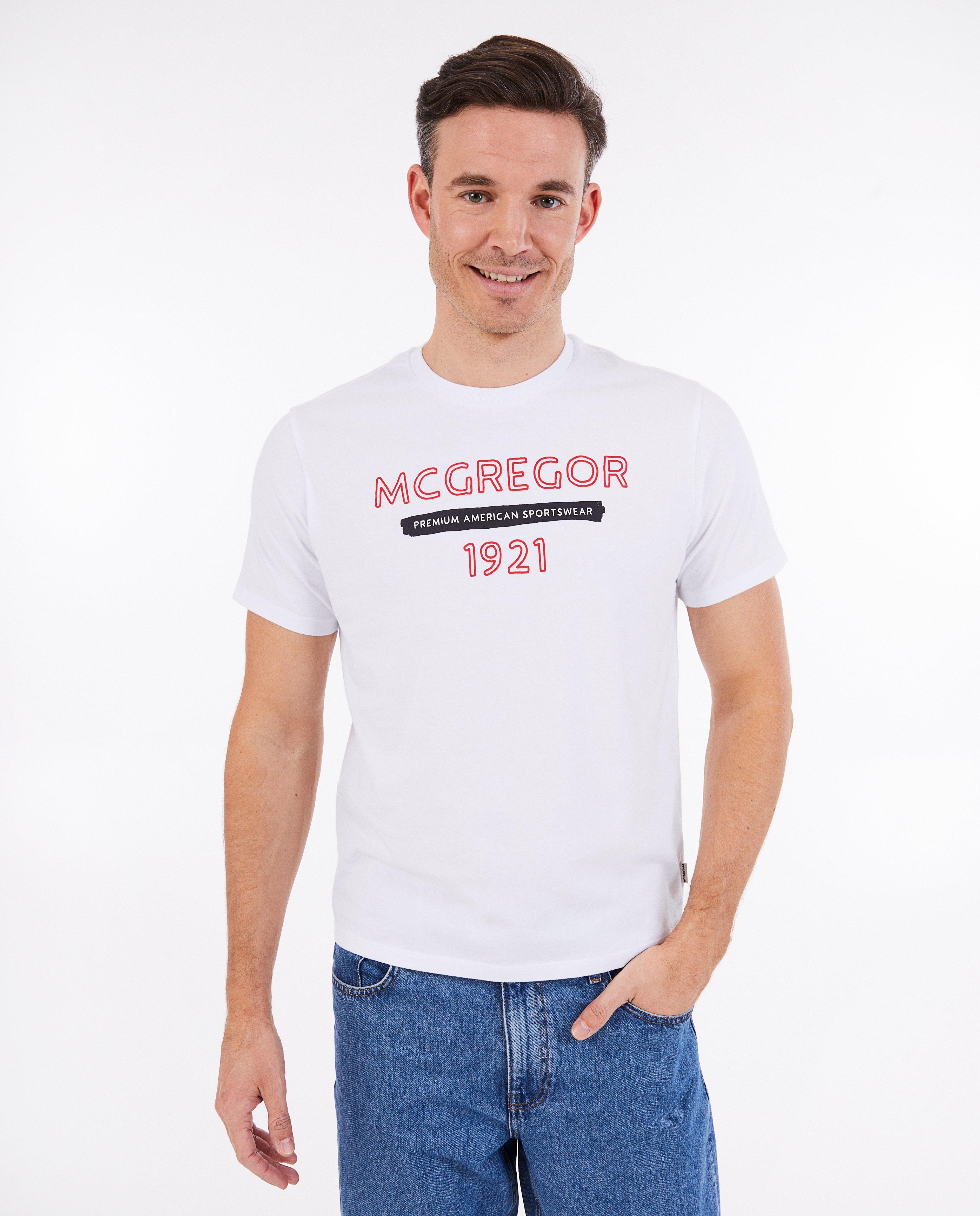 Tricou McGregor cu inscripție albă