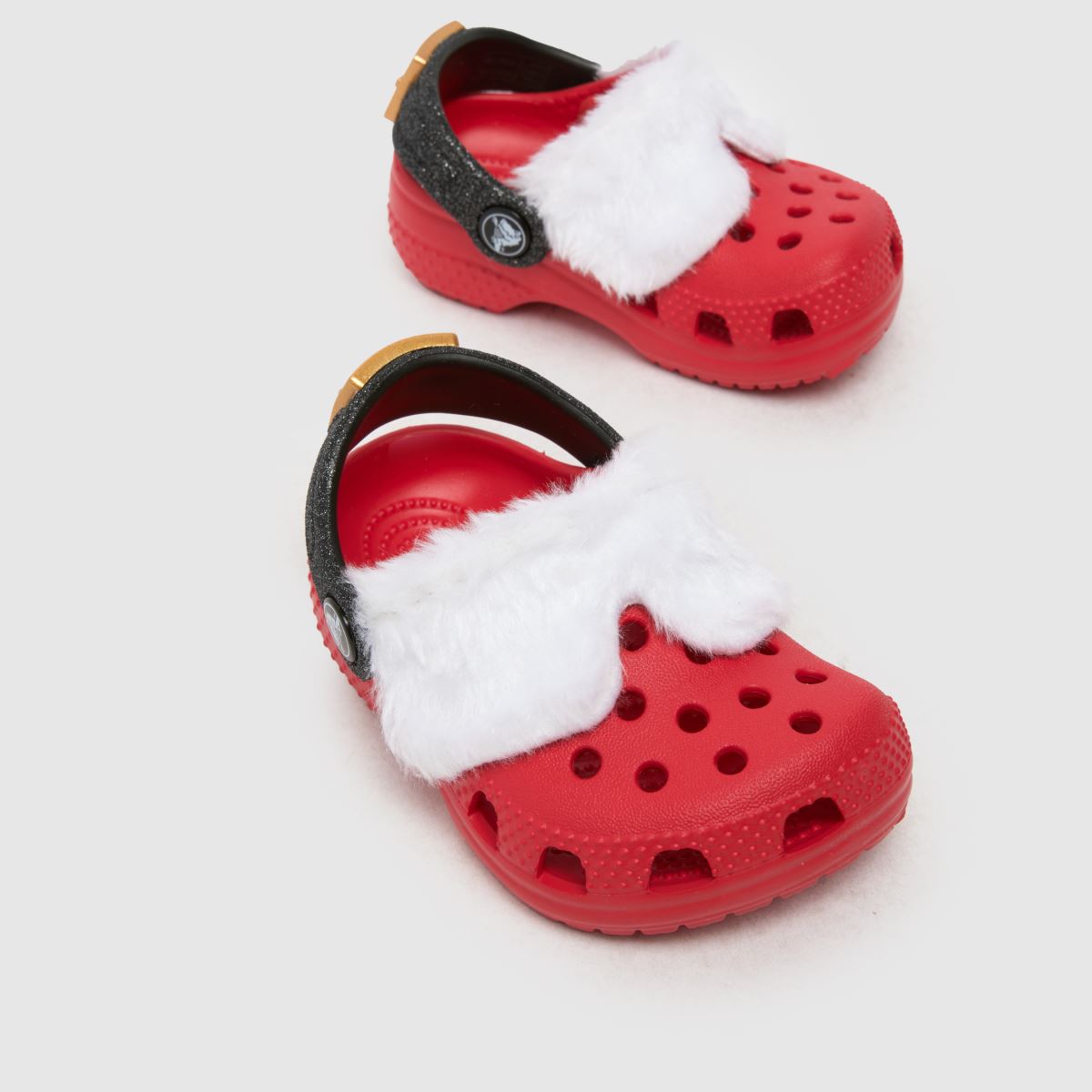 Crocs piros Littles Santa Crib klumpa Baba szandál