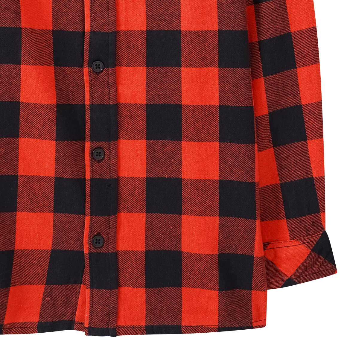 Jungen Flanellhemd mit Karo-Muster