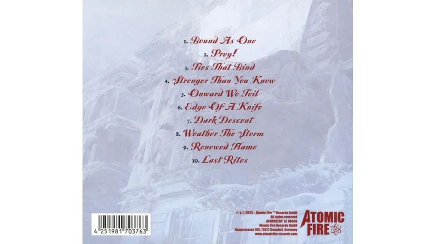 The Hallowed Digipak