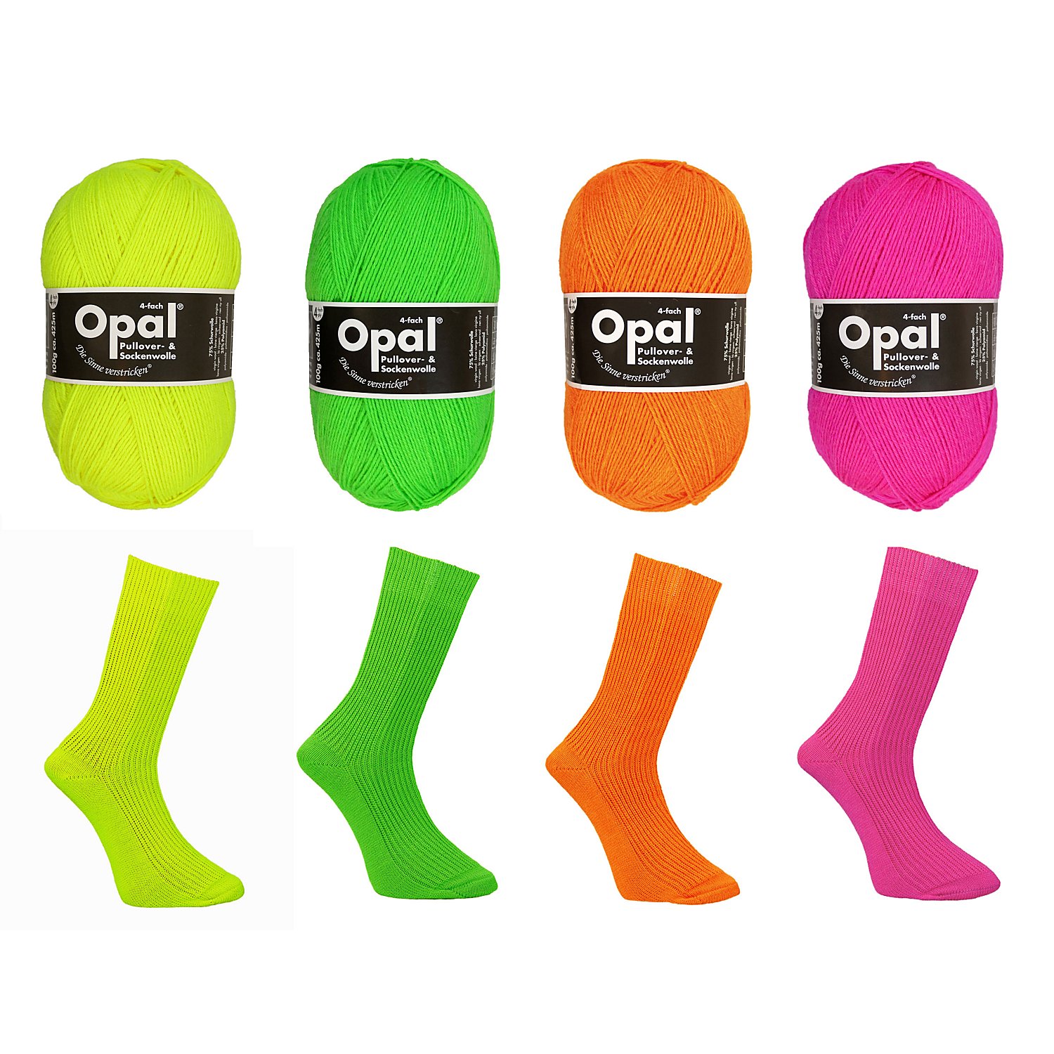 Opal Sockenwolle Uni 