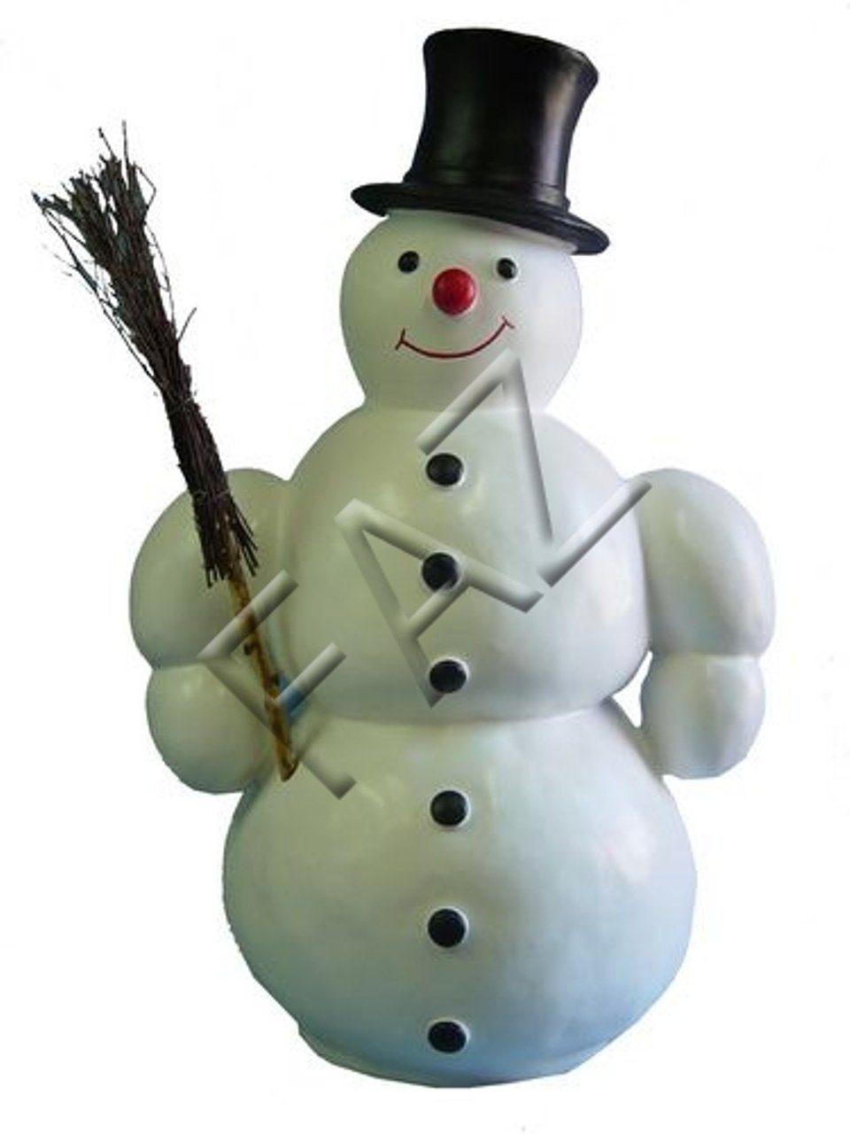 JVmoebel Skulptur Design Schneemann Figur Garten Statue Skulptur Figuren Skulpturen Deko Neu