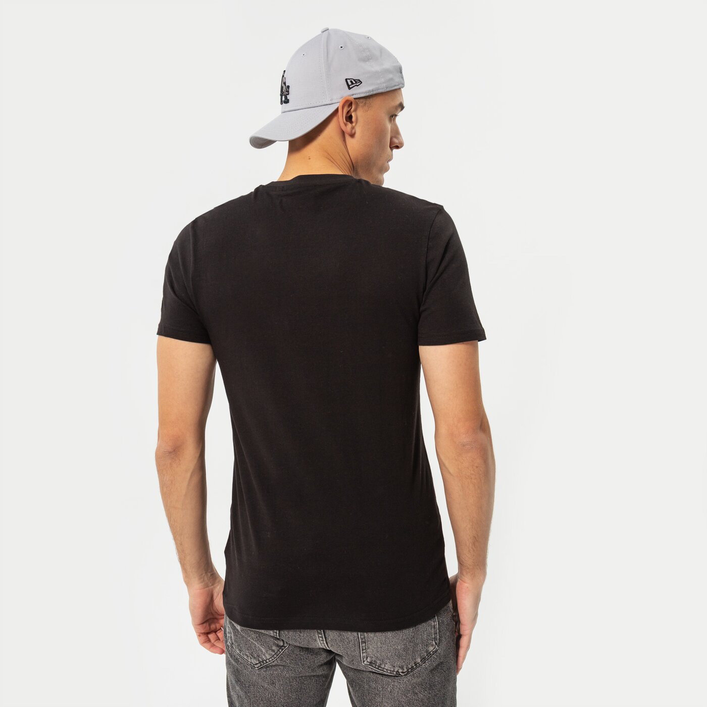 NEW ERA T-SHIRT TEE NYY BLK Schwarz