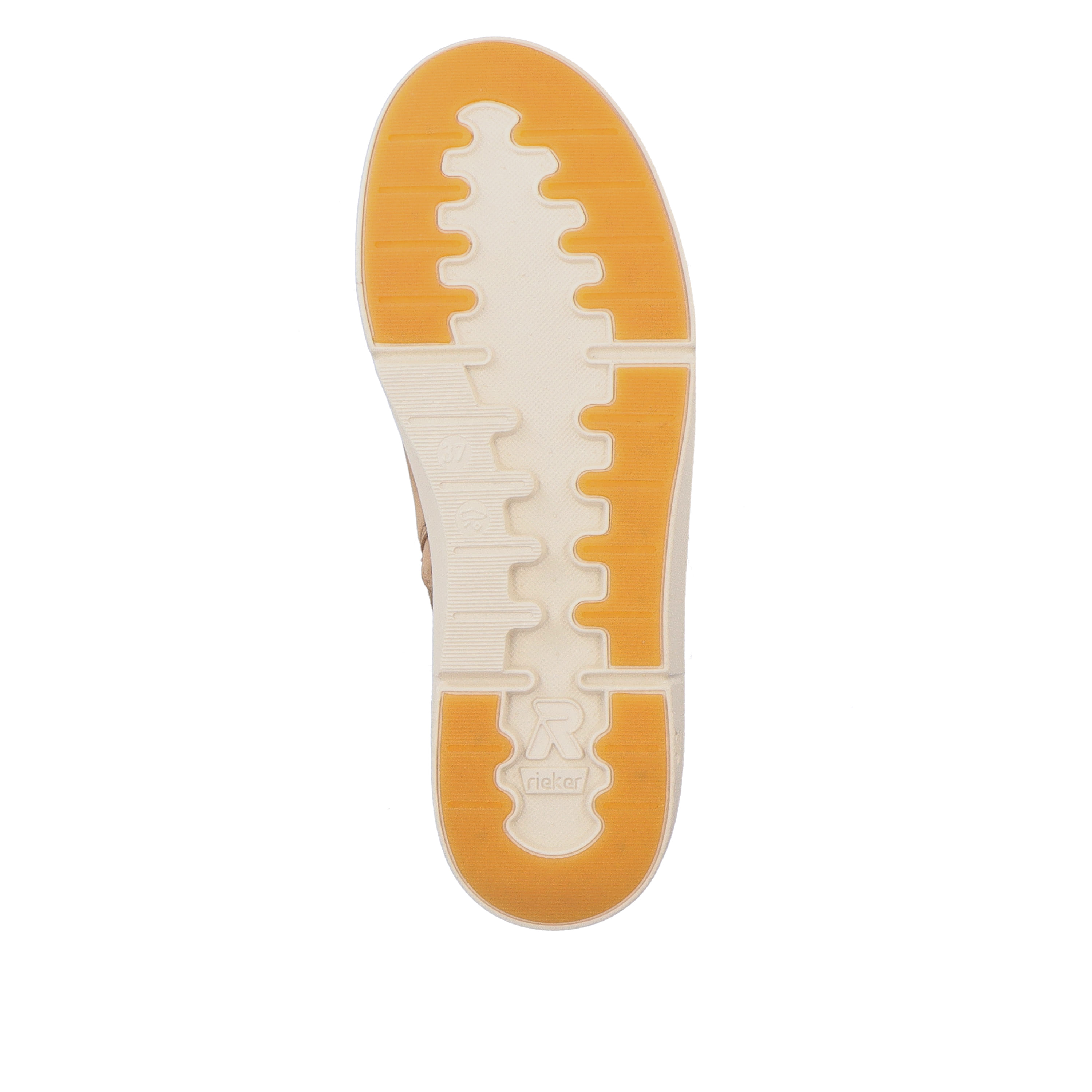 Rieker Damen Sneaker High creme beige