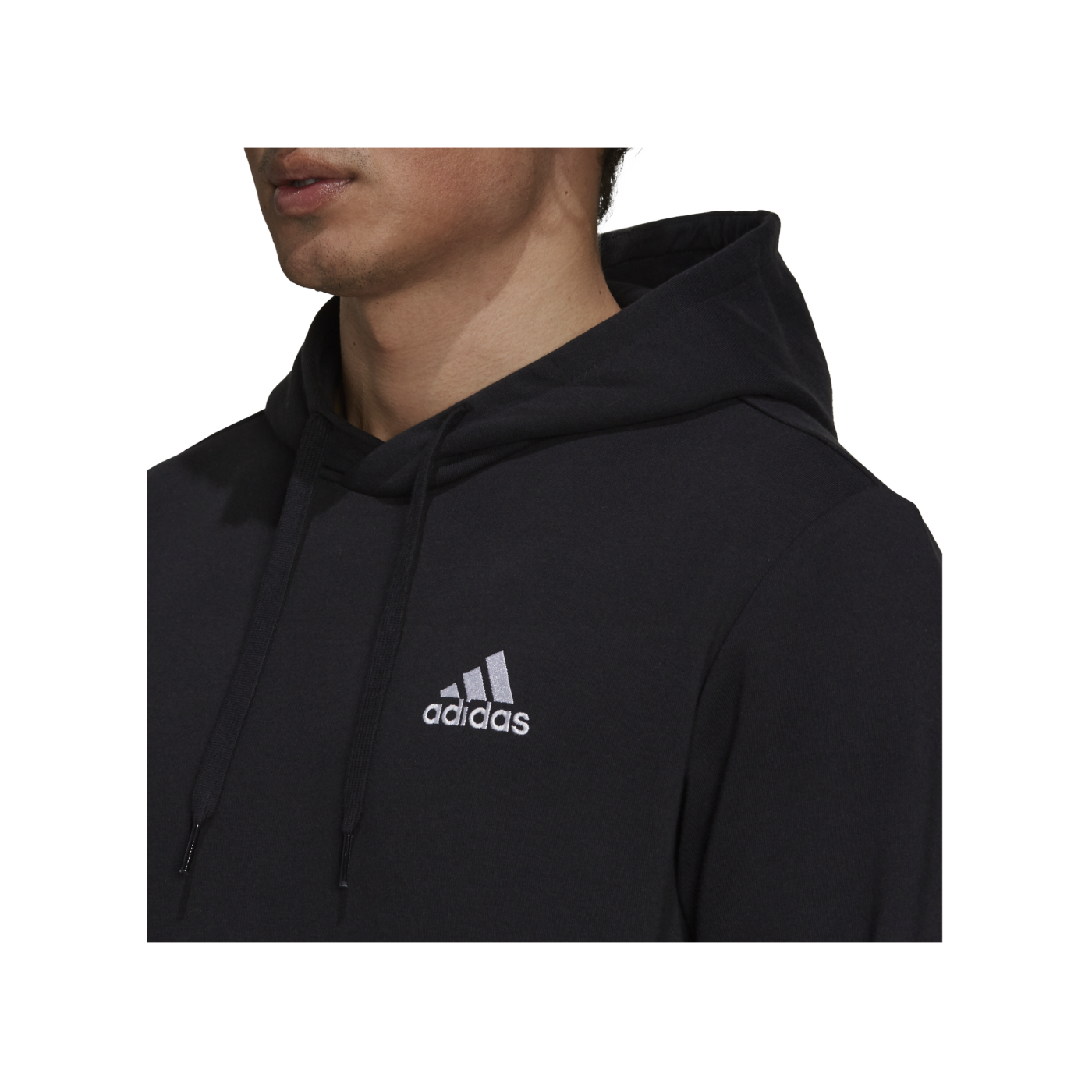 adidas Essentials Feel Cozy Hoody Schwarz