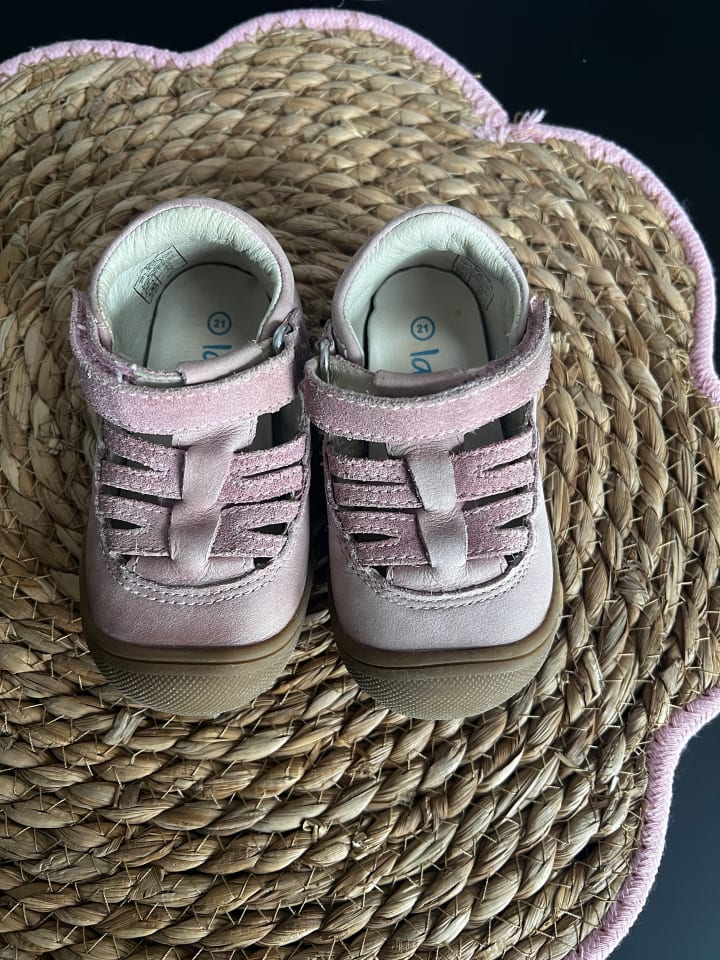 lamino Leder-Halbsandalen in Rosa günstig kaufen 21