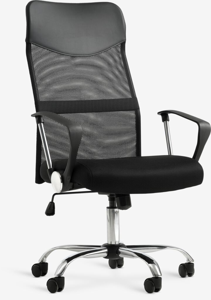 BILLUM Chaise de bureau BILLUM en maille noire